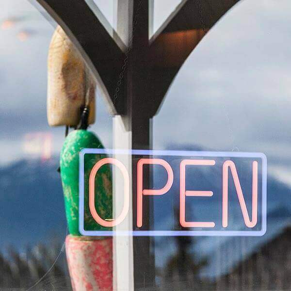 Neon Open Sign